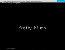 Tablet Screenshot of prettyfilms.com